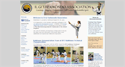 Desktop Screenshot of ilgitaekwondo.org